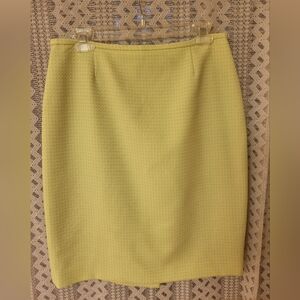 Talbots Lime Green Skirt